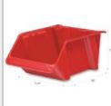 Market Lab - Extreme Temperature Storage Bin Red Fiberglass 8 X 11 X 14 Inch - 6330