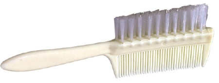 New World Imports - Comb and Brush Set Pediatric White Plastic - PCB1