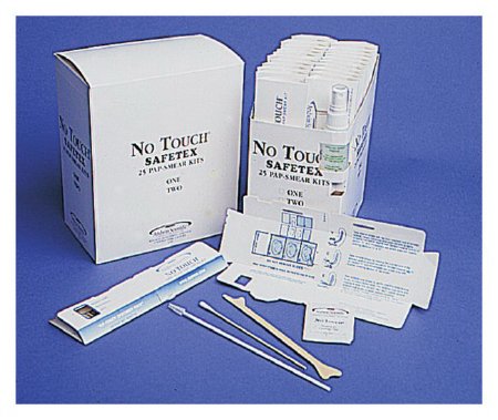 Fisher Scientific PAP SMEAR KIT, NO TOUCH W/FIXATIVE (25/PK) D/S - 1437242