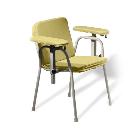 Ritter 281 - Blood Drawing Chair Double Fixed Armrest Citrus - 281-011-849