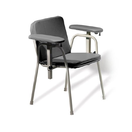 Ritter 281 - Blood Drawing Chair Double Fixed Armrest Iron Ore - 281-011-851