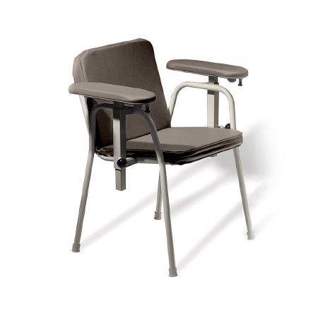 Ritter 281 - Blood Drawing Chair Double Fixed Armrest Dark Linen - 281-011-856