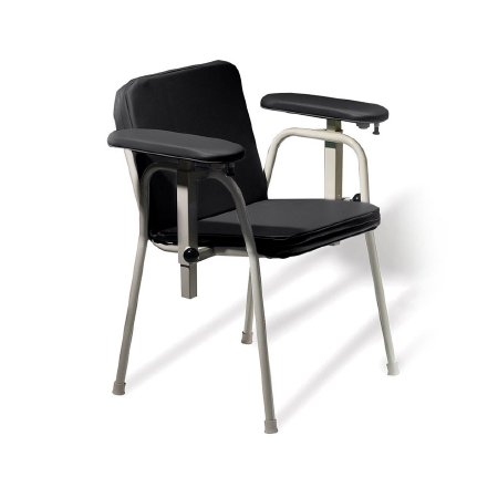 Ritter 281 - Blood Drawing Chair Double Fixed Armrest Obsidian - 281-011-857