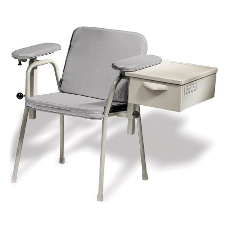 Ritter 281 - Blood Drawing Chair Double Fixed Armrest Stone - 281-012-814