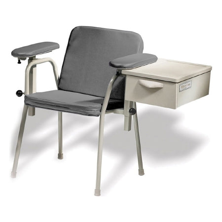 Ritter 281 - Blood Drawing Chair Double Fixed Armrest Iron Ore - 281-012-851