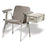 Ritter 281 - Blood Drawing Chair Double Fixed Armrest Dark Linen - 281-012-856