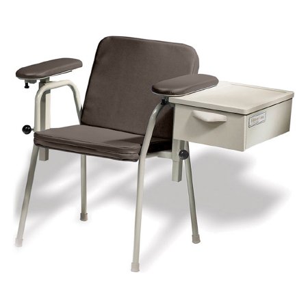 Ritter 281 - Blood Drawing Chair Double Fixed Armrest Latte - 281-012-860