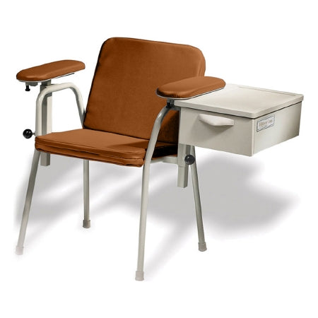 Ritter 281 - Blood Drawing Chair Double Fixed Armrest Spice - 281-012-863