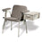 Ritter 281 - Blood Drawing Chair Double Fixed Armrest Dark Linen - 281-012-866