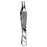 Sklar Instruments Forcep Tissue Adson Surgi-Or 4-3/4" 1X2 Teeth Stainless Steel Ea - 95-775