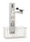 GCX - Wall Mount with Channel ADjustments Extended Housing For use with Welch Allyn Connex Vital Sign Monitor - 4900-62