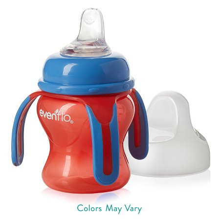 Evenflo Soft-flo - Sippy Cup 5 oz. Red / Blue Plastic Reusable - 4101111