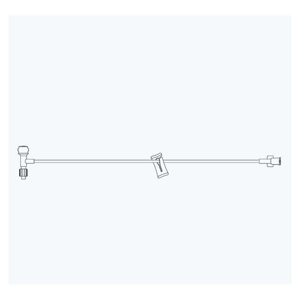 MPS Medical Iv Extension Set T-Injection Site 60" Priming Volume 1.7Ml 50/Box - EB-060-12