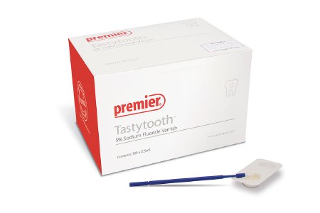 Tastytooth - Fluoride Varnish 0.5 mL X 100 per Box Melon Flavor - 9007581