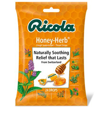 Ricola - Cold and Cough Relief 2 mg Strength Lozenge 19 per Bag - 03660231195