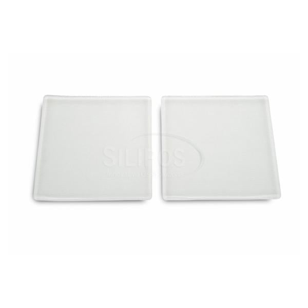 Silipos Squares Gel/Mineral Oil 4X4" 2/Package - 15515