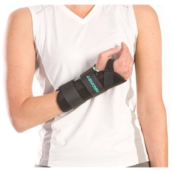 DJO Brace Support Aircast A2 Adult Wrist Black Size Medium Left Ea - 05WML
