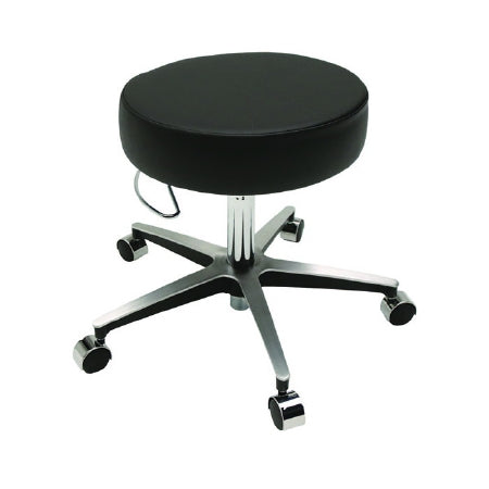 The Brewer Company Century Series Exam Stool Pneumatic Height Adjustment 2 Inch Dual Wheel Casters Sage - 11001HAM105