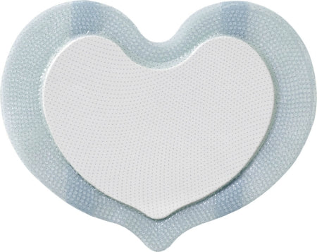Coloplast Biatain Silicone Foam Dressing 6 X 7-1/2 Inch Sacral Silicone Adhesive with Border Sterile - 39001