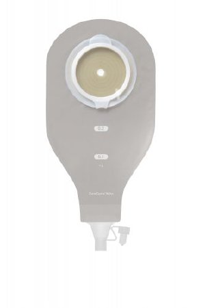 SenSura Mio - Post-Op Ostomy Pouch One-Piece System 3/8 to 2-3/4 Inch Stoma Drainable Flat, Trim to Fit - 18690