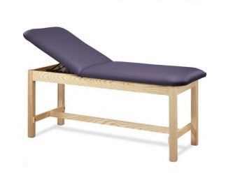 Clinton Industries Model 81010 Eco-Friendly H-Brace Treatment Table Fixed Height 400 Lbs. - 1020-27-117-1DC-SAHARA
