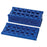 Market Lab - Expanding / Collapsing Rack Test Tube Rack 12 / 21 Place 15 / 50 mL Tube Size Blue - 13022-BL