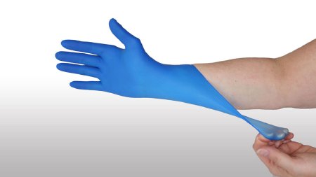 Innovative Healthcare Corporation Pulse LOGIC Exam Glove Small NonSterile Nitrile Standard Cuff Length Textured Blue Not Chemo Approved - 173100