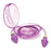 Moldex-Metric EAR PLUGS, PURPLE ROCKET W/CORD (50PR/BX 4BX/CS) - 6405