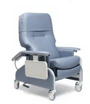 Deluxe Clinical Care FR566DGH Series - Recliner Cypress 4 Tente Swivel Caster, 3 Total Locking Casters - FR566DGH9210