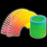 Medibadge Kids Love Stickers 24 Per Unit Glow Rainbow Spring Toy Toy Chest 1.25 Inch - 5266