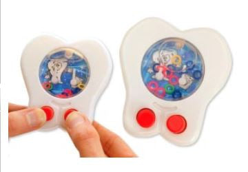 Medibadge Kids Love Stickers 12 Per Unit Tooth Shape Water Game Toy Chest - 5651