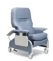 Graham-Field Deluxe Clinical Care FR566DGH Series Recliner Wineberry 4 Tente Swivel Caster, 3 Total Locking Casters 4 Tente Swivel Caster, 3 Total Locking Casters - FR566DGH9208