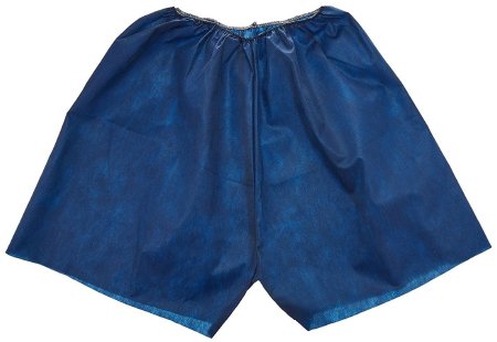 Patterson Medical Supply - Exam Shorts Small / Medium Navy Blue Nonwoven Adult Disposable - 569102