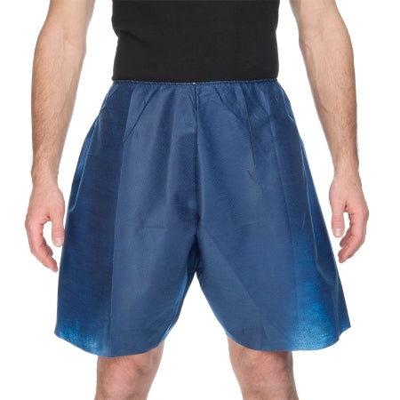 Patterson Medical Supply - Exam Shorts Large / X-Large Navy Blue Nonwoven Adult Disposable - 569103