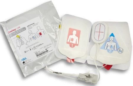 Zoll Medical ELECTRODE, CPR ONESTEP F/M/R/XSERIES DEFIBRILLATOR (8/CS) - 8900-0213-01