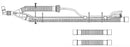 CareFusion - Ventilator Circuit Corrugated Tube 72 Inch Tube Dual Limb Adult Without Bag Single Patient Use - 14858-001
