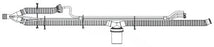 LTV Series - Ventilator Circuit Corrugated Tube 72 Inch Tube Dual Limb Adult Without Bag Single Patient Use - 29663-001