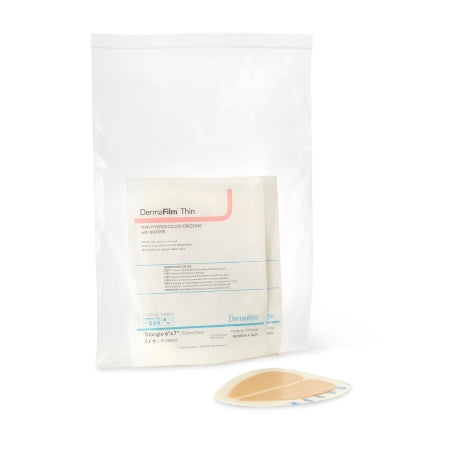 DermaFilm - Hydrocolloid Dressing 6 X 7 Inch Triangle Sterile - 32670