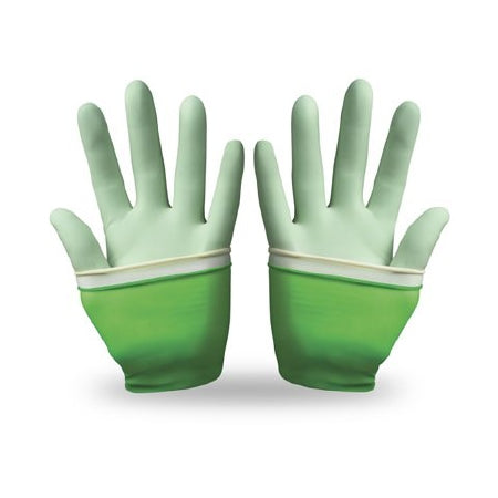 Ansell Gammex PI Glove-in-Glove System Surgical Glove Size 5.5 Sterile Polychloroprene Standard Cuff Length Micro-Textured Natural / Green Not Chemo Approved - 340069055