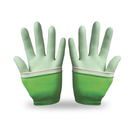 Ansell Gammex PI Glove-in-Glove System Surgical Glove Size 6 Sterile Polychloroprene Standard Cuff Length Micro-Textured Natural / Green Not Chemo Approved - 340069060