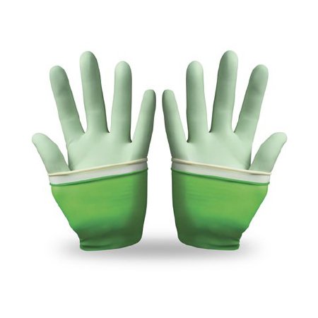 GAMMEX PI Glove-in-Glove System - Surgical Glove Size 6 Sterile Pair Polychloroprene Extended Cuff Length Micro-Textured Natural / Green Not Chemo Approved - 340069060