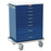 Harloff Anesthesia Cart Steel 22 X 32 X 42.5 Inch 8 Drawers Navy - 6610 NAVY