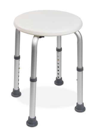 McKesson McKesson Shower Stool Without Arms Aluminum Frame Without Backrest 13-1/2 to 21 Inch Height - 146-RTL12004KD