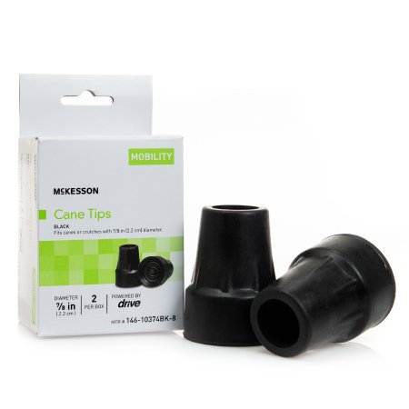 McKesson McKesson Cane/Crutch Tip - 146-10374BK-8