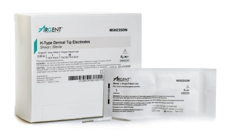 McKesson ELECTRODE, BLADE SHARP TIP ANGLED STR (50/BX) - 22-H10008