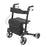 Mabis Healthcare HealthSmart Gateway 4 Wheel Rollator Black Lightweight / Folding Aluminum Frame - 501-5012-0200