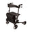 Mabis Healthcare HealthSmart Gateway 4 Wheel Rollator Titanium Gray Lightweight / Folding Aluminum Frame - 501-5012-4100