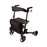 HealthSmart Gateway - 4 Wheel Rollator Titanium Gray Adjustable Height / Lightweight / Folding Aluminum Frame - 501-5012-4100