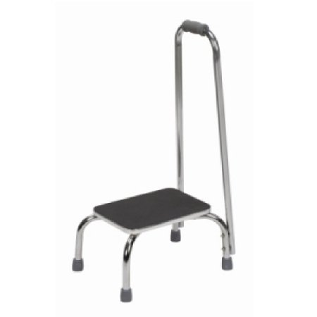 Mabis Healthcare Mabis DMI Foot Stool with Handle 1 Chrome-plated 9-1/2 Inch - 539-1902-0099
