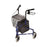 DMI - 3 Wheel Rollator Royal Blue Adjustable Height / Folding Aluminum Frame - 802-2014-2100